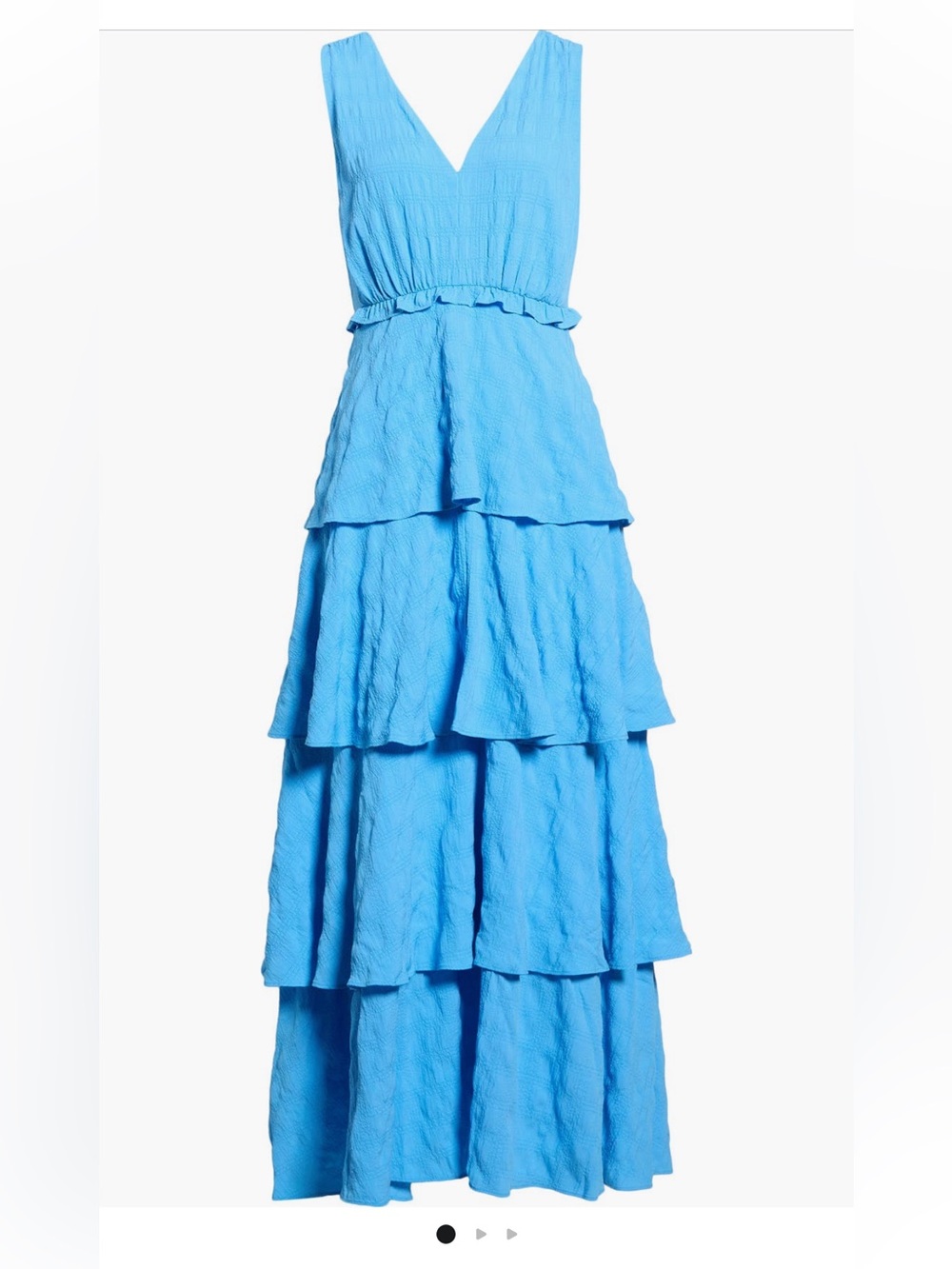 Chelsea 28 Blue Tiered Maxi Dress